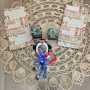 Christmas kitchen towels and free giff